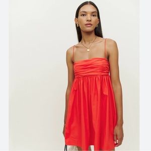 Reformation Catarina Dress (size 4) (paprika)